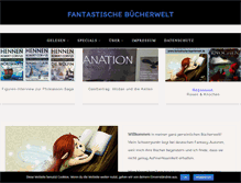 Tablet Screenshot of fantastische-buecherwelt.de